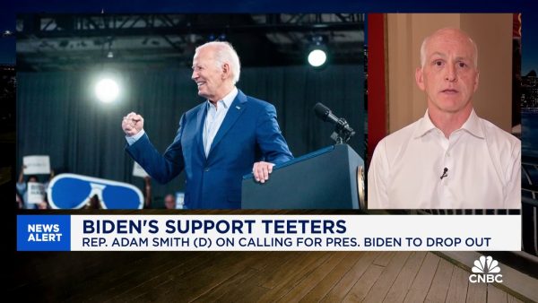 Biden campaign needs to ‘seriously look’ at implications of keeping him in race: Rep. Adam Smith