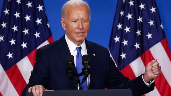 Biden loses his train of thought, calls Harris ‘Vice President Trump’ in solo press conference