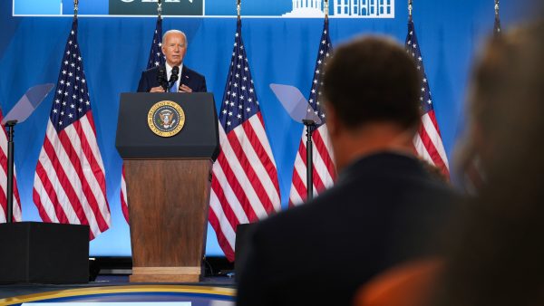 Unscripted and Unbowed, Biden Seeks to Overcome Missteps with Policy Talk