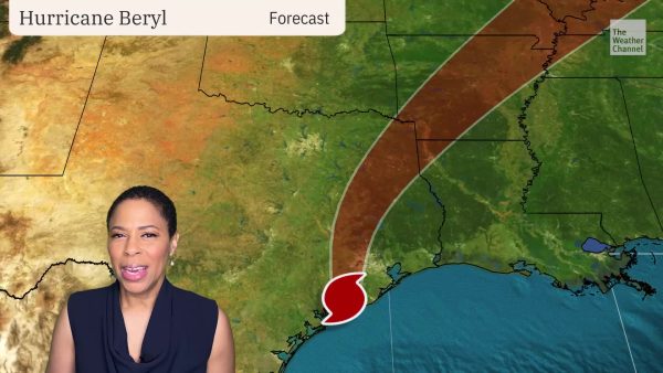 Remnants of Beryl To Track Inland This Week – Videos from The Weather Channel