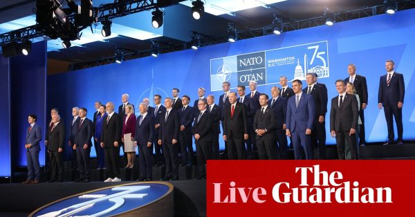 Nato summit live: China accuses alliance of seeking security at expense of others after Ukraine row