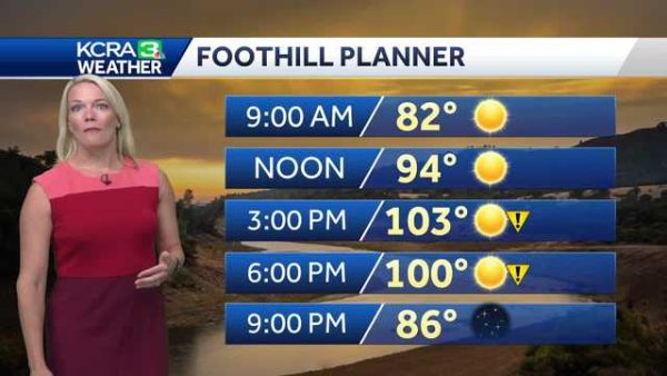 Northern California heat wave forecast: Triple digits continue Monday