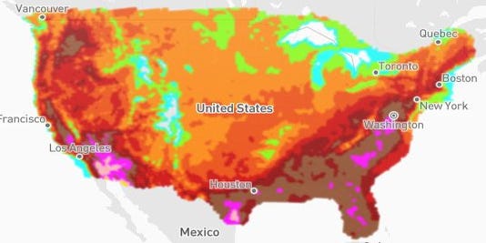 It is way too hot. 160 million under alert as heat breaks records and a bridge