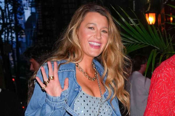 Blake Lively Pokes Fun at Her All-Denim Outfit: ‘You Say Canadian Prom Dress, I Say It’s Britney’