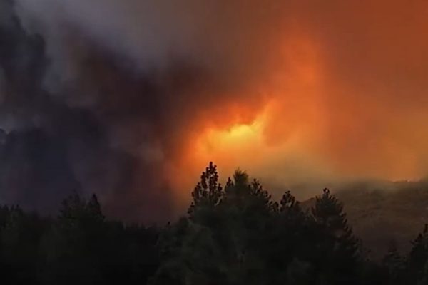 Apparent Fire Tornado Spotted in California amid Wildfires