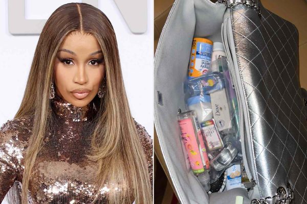 Cardi B’s $12,000 Chanel Bag Is a Treasure Trove of Drugstore Beauty Buys, Including $13 Deodorant and Bar Soap