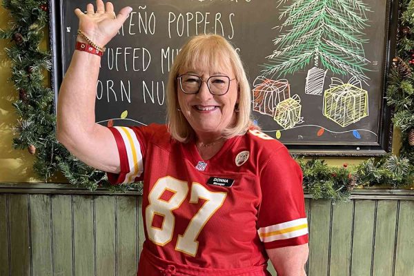 Donna Kelce Joins Hallmark’s Kansas City Chiefs Christmas Movie ‘Holiday Touchdown: A Chiefs Love Story’