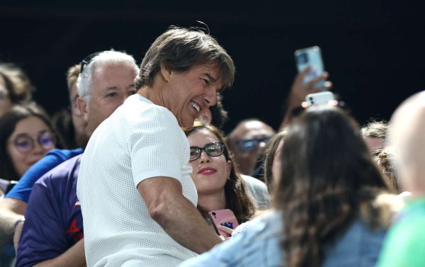 Tom Cruise Watches Women’s Gymnastics at the Olympics — and Gets Surprised by the ‘Mission Impossible’ Theme Song