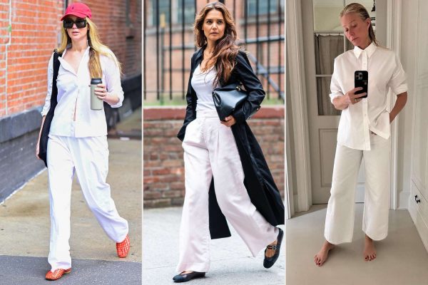 Jennifer Lawrence, Gwyneth Paltrow, and More Celebs Are Embracing Classic White Pants This Summer in Different Ways