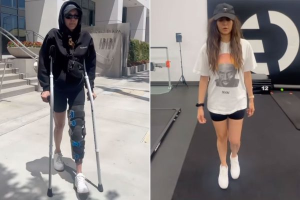 Nina Dobrev Takes First Steps Without Crutches 3 Months After Dirt Bike Accident: ‘Most Brutal Recovery’