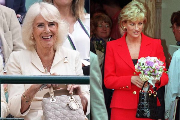 Queen Camilla Unexpectedly Carries ‘Lady Dior’ Handbag Famously Worn and Named After Princess Diana