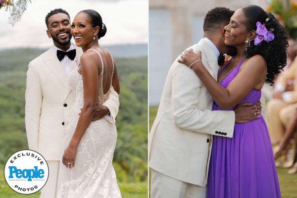 Etienne Maurice, Son of Sheryl Lee Ralph, Marries ABC News Journalist Stephanie Wash in Jamaica (Exclusive)