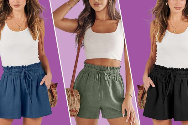 Amazon Shoppers Can’t Stop Buying These ‘Flattering’ Linen Shorts That Are on Sale for $27