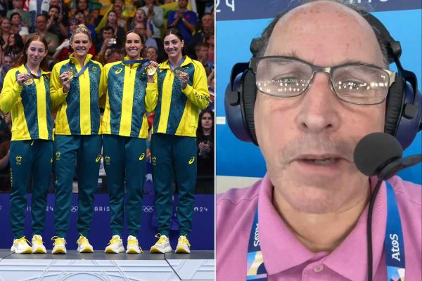 Commentator Issues Apology After Being Pulled from Olympics Broadcast for Making ‘Inappropriate’ Remark About Australian Swimmers