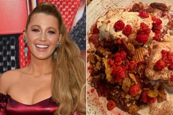 Blake Lively Shows Off Her Baking Skills in New Photo as She Whips Up Raspberry Crumble