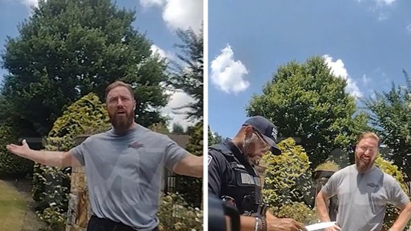 Kroy Biermann Grilled by Cops on Body Cam, Dog Drama Has Neighbors Scared