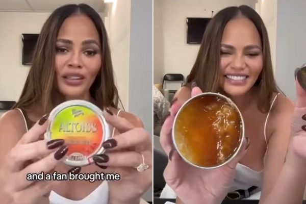 Chrissy Teigen Opens a 17-Year-Expired Pack of Altoids Sours and Finds Gross Surprise Inside