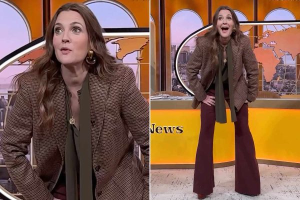 Drew Barrymore Cracks Jokes About Her Too-Tight Bell Bottoms in Front of Fans: ‘I Have to Keep It Real’