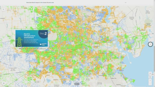 CenterPoint releases new map showing restoration progress