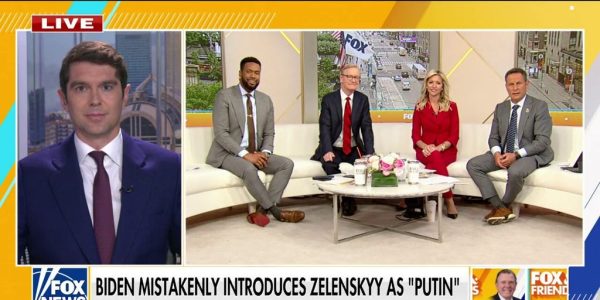 Biden mistakenly introduces Ukraine’s Zelenskyy as Putin