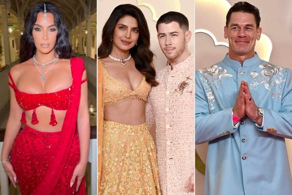 From Kim Kardashian to Nick Jonas and John Cena — All the Celebs at Billionaire Heir Anant Ambani’s Mumbai Wedding!