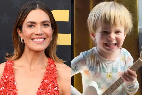 Mandy Moore’s Son Gus, 3, Is Just Like Dad Taylor Goldsmith as He Jams Out on the Guitar: ‘His Rockstar Era’