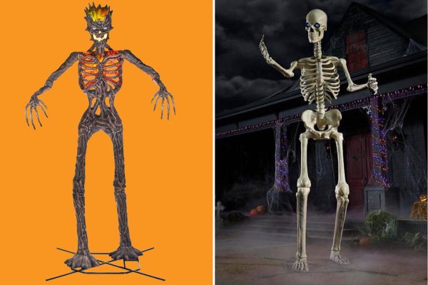 The Home Depot’s Newest Giant Skeleton Has a Moving Head to Go with Its Creepy Animated Eyes