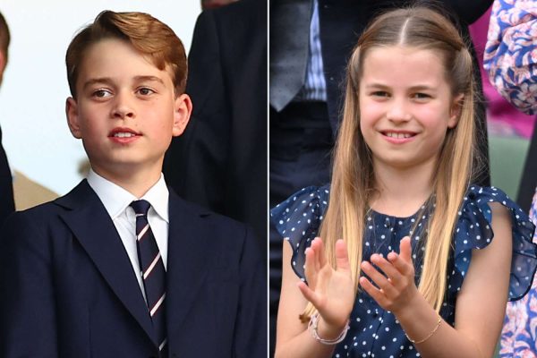 Prince George and Princess Charlotte Look More Grown Up Than Ever in the Sports Stands