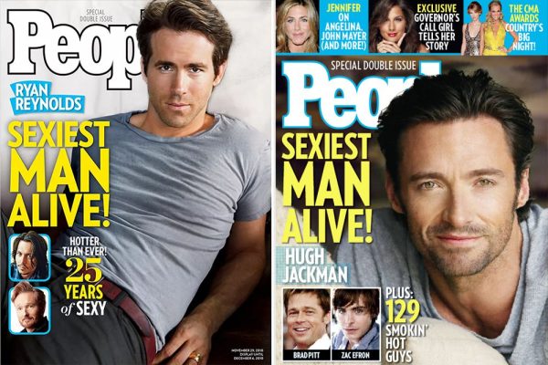 Ryan Reynolds and Hugh Jackman Hilariously Recreate Their PEOPLE Sexiest Man Alive Covers on The View