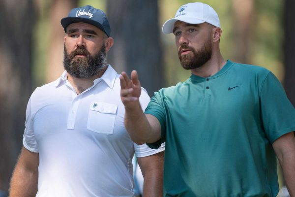 Jason and Travis Kelce Attend The ACC Celebrity Golf Championship, Plus Ice Spice, Kate Hudson and More