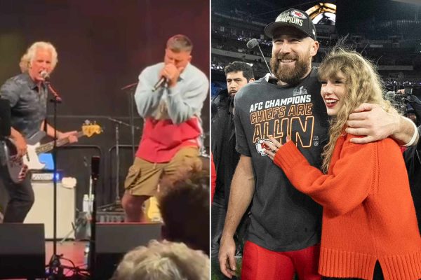 Travis Kelce Says ‘This One’s for Taylor’ As He Takes Home Karaoke Award After Belting Out Whitesnake