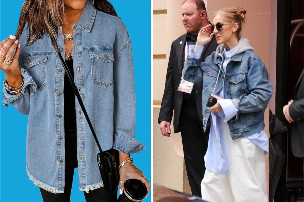 We Found a $36 Denim Jacket Like the Styles Seen on Selena Gomez, Céline Dion, and More Celebs