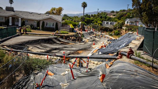 Worsening landslide forces power cut to 105 more homes in Rancho Palos Verdes