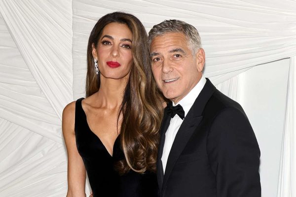 George Clooney Gushes Over Wife Amal on Albies Red Carpet: ‘So Proud to Be in the Same Room as Her’ (Exclusive)