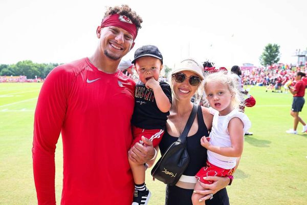 Patrick Mahomes Relies on FaceTiming Brittany and Kids During Road Games: ‘Makes the Distance Feel a Little Smaller’ (Exclusive)