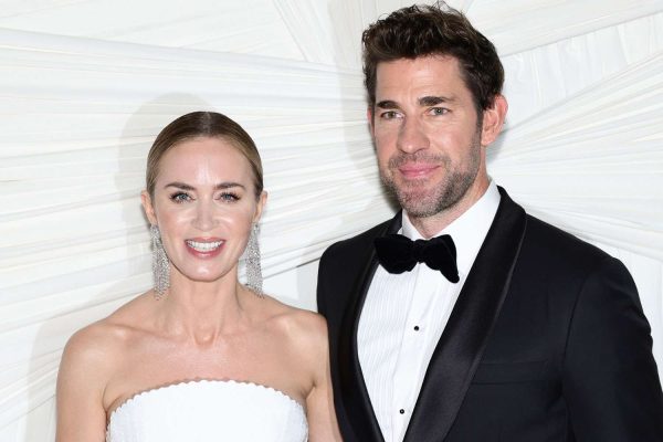 Emily Blunt and John Krasinski Slip Into Chic Date Night Looks for The Albies