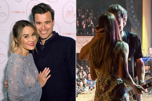 Lauren Conrad Celebrates 10th Anniversary with William Tell with Onstage Kiss at His Concert and Pics of Their ‘Tiny Humans’