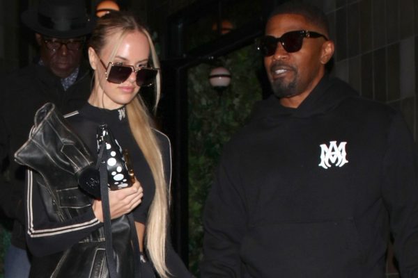 Jamie Foxx and Girlfriend Alyce Huckstepp Hold Hands After Stepping Out for Dinner Together in L.A.