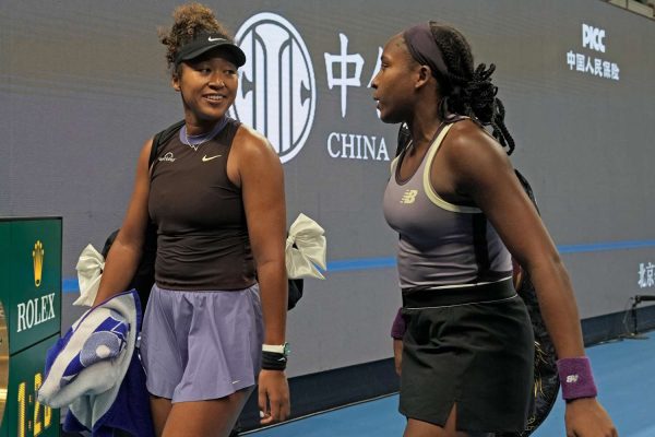 Coco Gauff Helps Injured Naomi Osaka Walk Off Court After She’s Forced to Forfeit Game Due to Back Problems