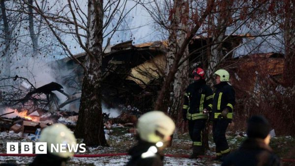 Lithuania plane crash: One dead and three injured near Vilnius