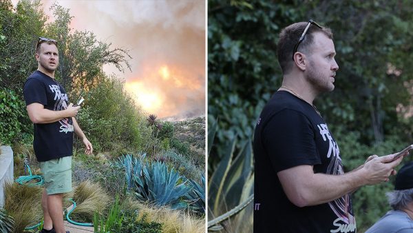 Spencer Pratt Watching Intense LA Fires